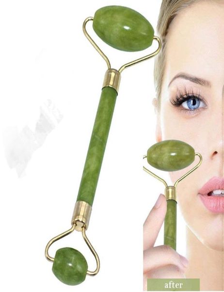 

facial massage jade roller face body head neck nature beauty device massage stone make up jade gua sha beauty tool 19504918113