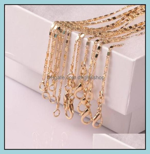 

pendant necklaces pendants jewelry 18kgp chains 2mm 16 18 20 22 24 26 28 30quot women necklace accessories gold chain dhbzh5016612, Silver