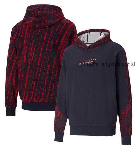 

men's formula one red hoodies sweatshirts f1 racing suit hoodie outdoor windproof sweater car fans with the same style can be customize, Black