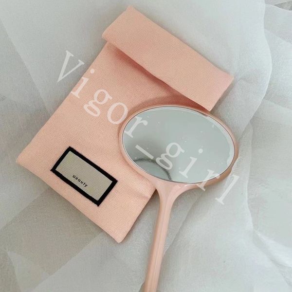 

luxury compact mirrors g brand beauty fashion acrylic cosmetic mirrors flora flowers hand mirror with bags makeup tools portable classic min
