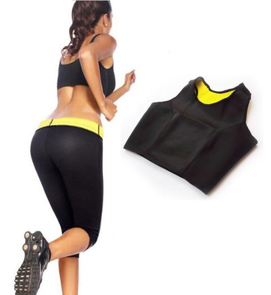 

100pcs neoprene slimming sports bra training corsets vest dhl 8180582, Black;white