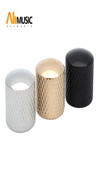 

4pcslot gutiar chrome black gold knob guitar knob push black konb metal knob1378600