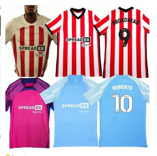 

23 24 sunderland soccer jerseys home away men kids kit 2023 2024 camiseta de futbol dajaku embleton broadhead gooch o'nien third pritch, Black;yellow