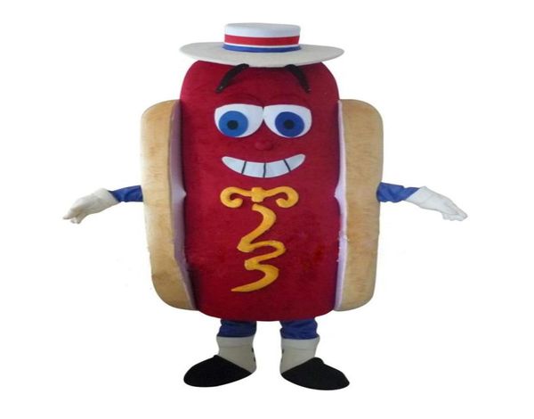 

2018 discount factory dog mascot costume size character dog costumes for fancy dress party clothing9331107, Red;yellow