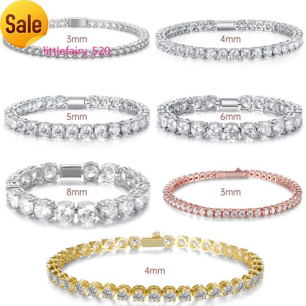 

pendant necklaces 925 sterling silver d vvs1 diamond necklaces fine moissanite jewelry moissanite tennis chain bracelets for men women