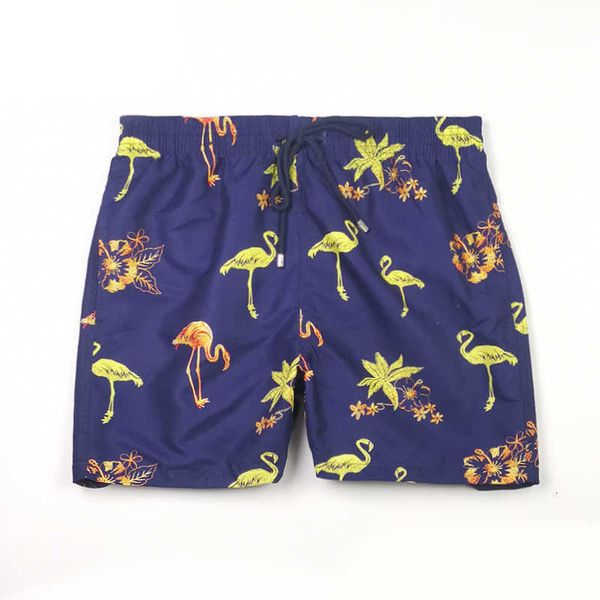 

2023 high street vilebrequin shorts men's casual sports animal printed pant loose oversize style drawstring essent short beach pants tr, White;black