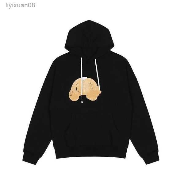 

palm angels quility hoodies designer of luxury hoodie brand palms angels angel hoody pa clothing spray letter long sleeve spring summer tide, Black