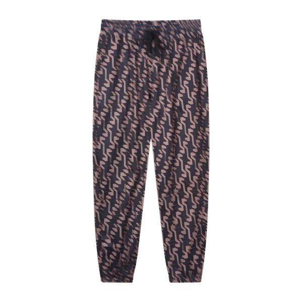 

men's jeans mens pants sweatpants letter print women's couple loose casual straight, Black