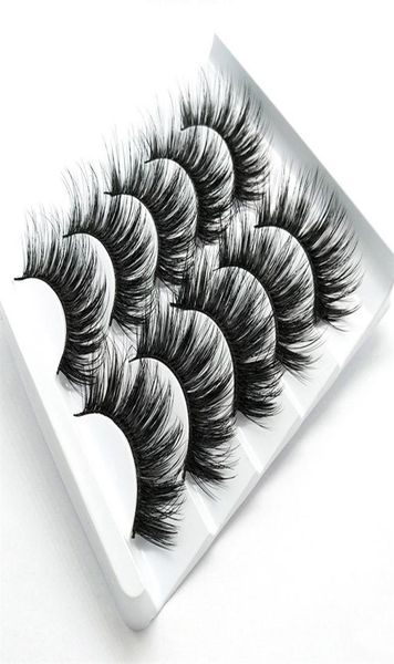 

new 5pairs faux 3d mink eyelashes false eyelashes natural thick long eye lashes eyelash extension wispy makeup beauty tools 5style2297623