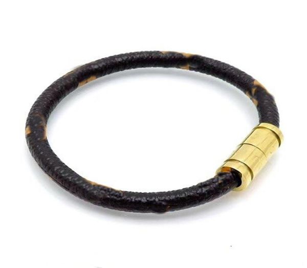 

couple bracelet titanium steel bracelets men and women bracelet titanium steel plating bracelet checkerboard tide brand leather gi3976605, White