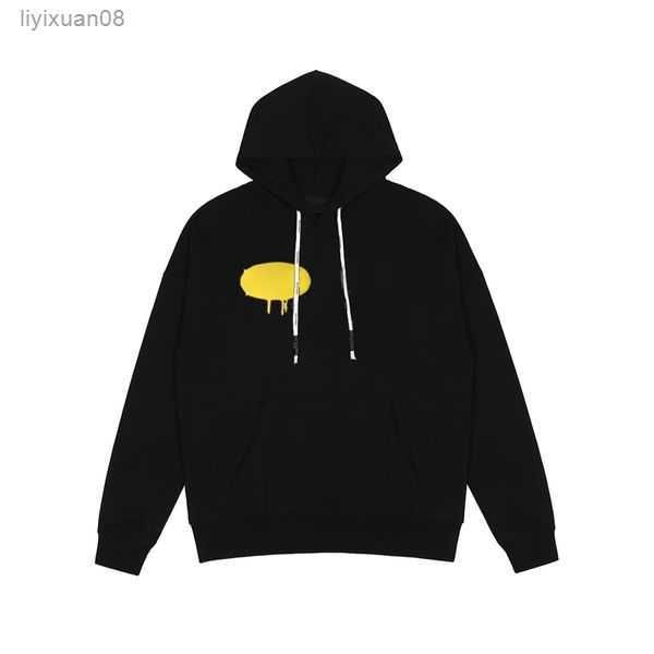 

palm angels quility hoodies designer of luxury hoodie brand palms angels angel hoody pa clothing spray letter long sleeve spring summer tide, Black