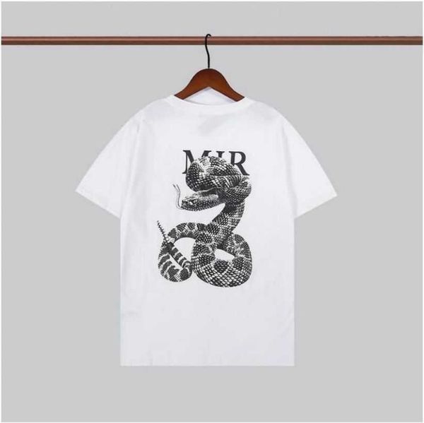 

2023 mens&womens designer graffiti amirst-shirts printed fashion man t-shirt cotton casual tees short sleeve luxury hip hop streetwear t-shi, White;black