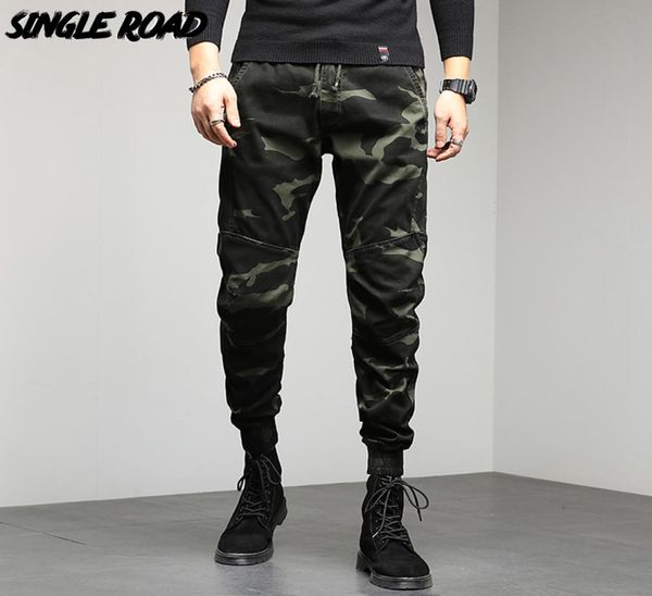 

mens cargo pants camouflage tactical military joggers male techwear trousers streetwear casual 2204193076092, Black