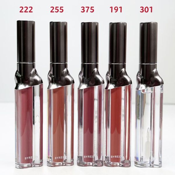 

new byredo lipgloss 4ml liquid lipstick vinyl rouge levres liquide lipstick lasting color retaining lips makeup beauty lip glaze 5 color flu