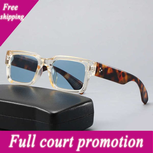

special wholesale designer brand sunglasses new style rice nail square small frame sunglass trend men's and women's fashion person, White;black