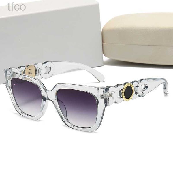 

sunglasses designer luxury for man woman goggle beach sun glasses retro small frame luxury design uv400 with box 8695, White;black