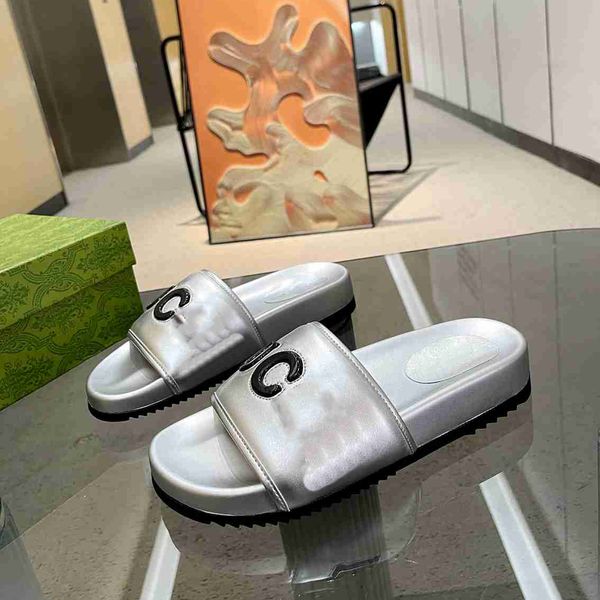 

classics sandals heel slippers g women rubber fashion sandal women blooms flat shoes slide designer sandal fgncvbn, Black