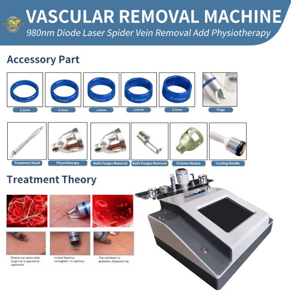 

laser machine 5 in1 spider vein removal skin rejuvenation 980nm diode laser physiotherapy treatment215