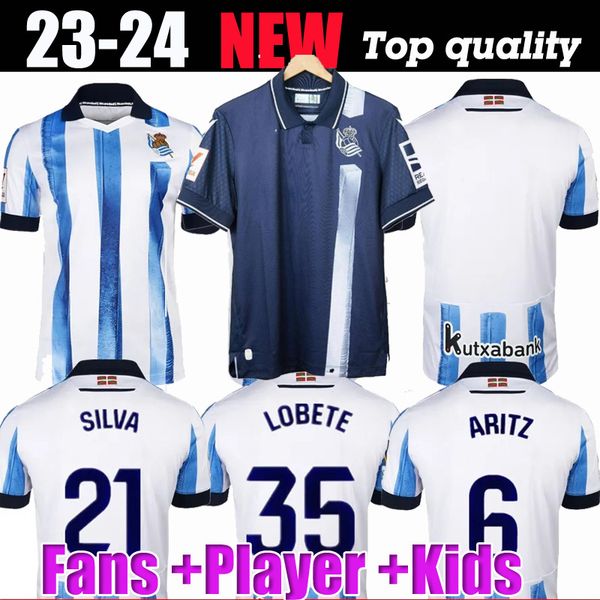 

real sociedad 2023 2024 soccer jersey oyarzabal x prieto portu david silva football shirt juanmi 22 23 carlos fernandez camiseta de futbol m, Black;yellow