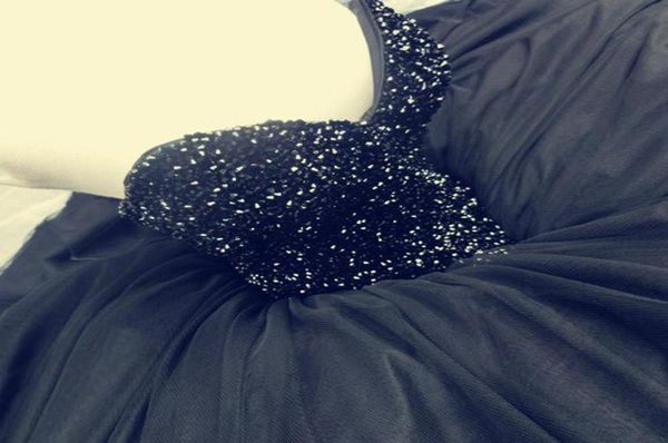 

real pos gothic black prom gowns fully beaded sweetheart puffy tulle vintage quinceanera dresses for halloween 2019 custom made7443417, Blue;red