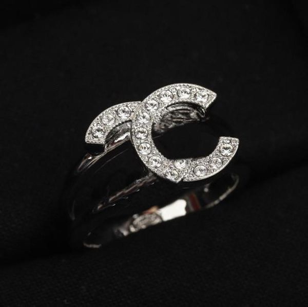 

2023 luxury quality charm band ring with diamond in silver plated hollow design have box stamp ps33205734137
