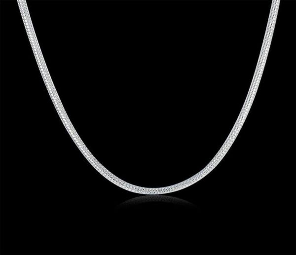 

chains silver plated necklace 925 fashion jewelry chain 2mm2847660