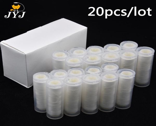 

20pcslot pj12345 high tensile polyester bait elastic thread spool sea fishing bait elastic invisible fishing line bait t200822703931