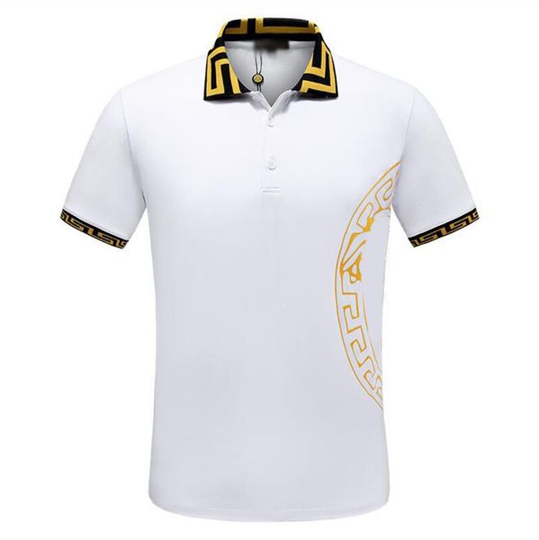 

23ss early spring new open tube reverse collar white long-sleeved polo shirt polo clothing polo country men's solid color shirt origina, White;black