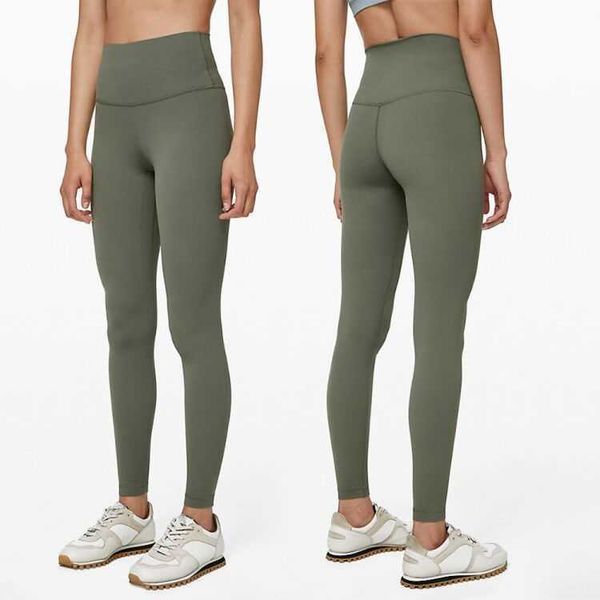 

high waist yoga pants women push-up fitness leggings soft ll elastic hip lift t-shaped sports running training lady 28 colors 32, Gray