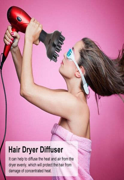 

hair dryer diffuser cover professional hairdressing hairdryer hood curly hair care drying blower hair styling salon1875324