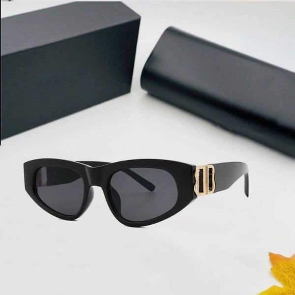 

designer glasses new style antique high face value letter sunglasses for men and women retro cat eye uv resistant, White;black