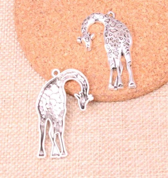 

26pcs charms giraffe 4228mm antique making pendant fitvintage tibetan silverdiy handmade jewelry9339041, Bronze;silver