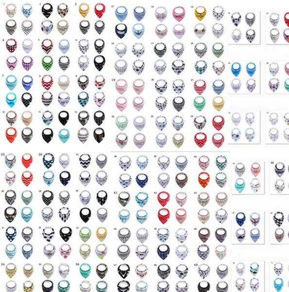 

baby ins fox bibs burp cloths infant ins triangle bibs newborn cartoon saliva waterproof cotton double layer bibs turban bandana s1214100