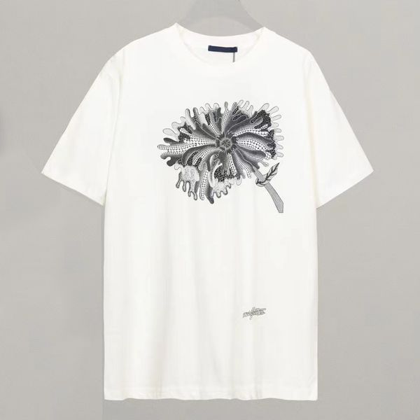 

men's plus tees & polos round neck embroidered and printed polar style summer wear with street pure cotton designer t shirt oversized a, Black;brown