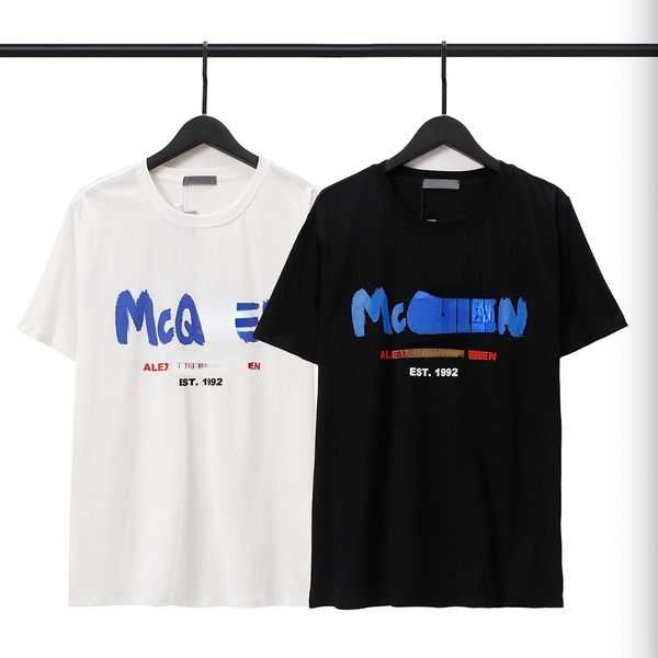 

mens letter print t shirts luxury black fashion designer cotton clothes summer high-quality short sleeve size s-xxl xxxl, White;black