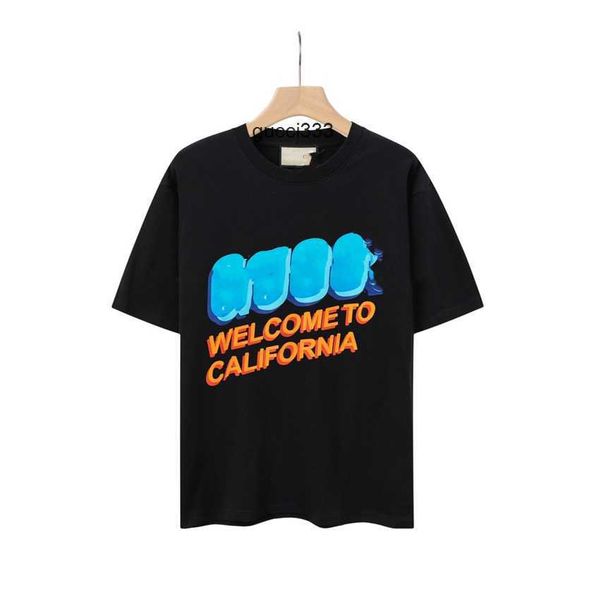 

couple ggity fashion men's t-shirt luxury design men's t-shirts retro decoration cotton short soft anti-wrinkle letter printing ca, White;black