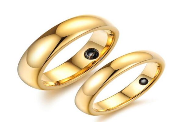 

men039s tungsten rings 18k gold plated tungsten steel rings for men goldrose goldsilver 6mm7220957, Golden;silver