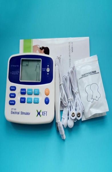 

tensems machine digital massage with accupuncture pen and 4 pcs electrode pads electrode therapy for full body9112171