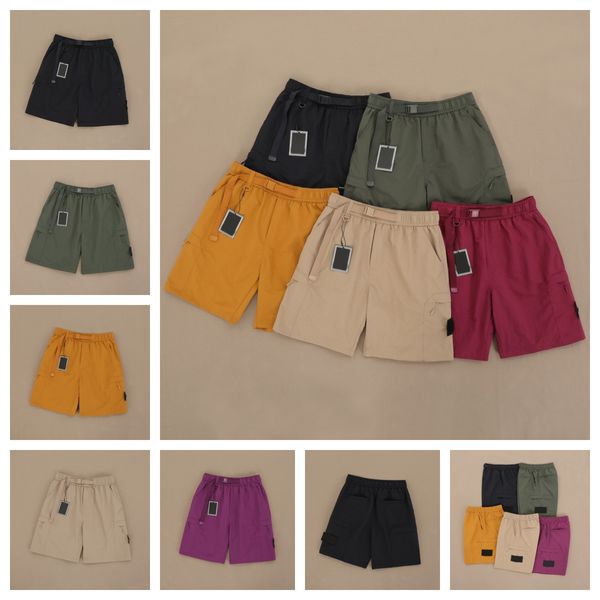

stones island streetwear cotton casual beach women's shorts is land pant designer men's pants summer fashion m-xl, White;black