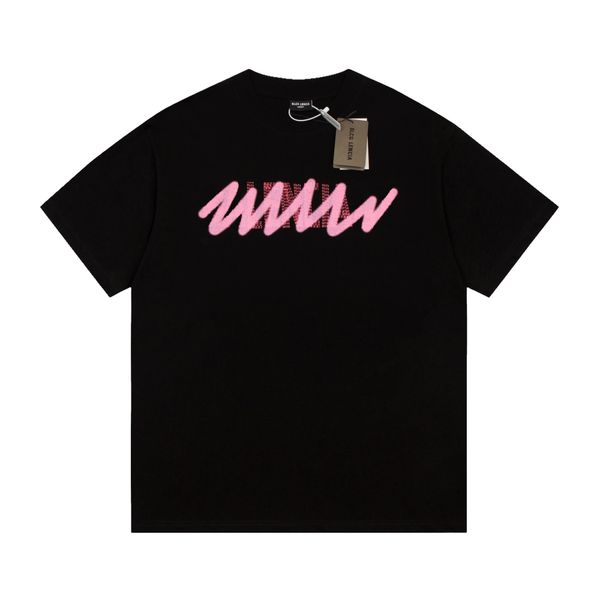 

blcg lencia summer t-shirts high street hip-hop style 100% cotton quality men and women drop sleeve loose tshirts oversize 23183, White;black