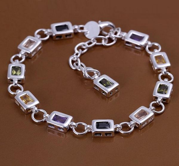 

whole 925 sterling silver plated lobster charm bracelets lknspch2614927476, Black