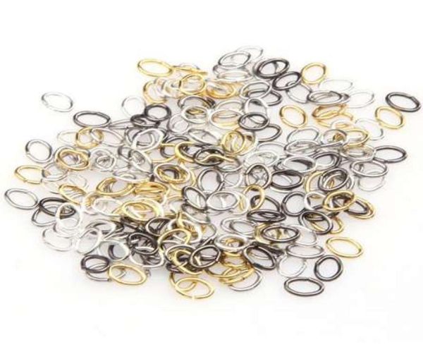 

1000pcslot jumpping rings antique bronzesilver gold open metal jump split rings diy jewelry findings making for women men1192713, Silver