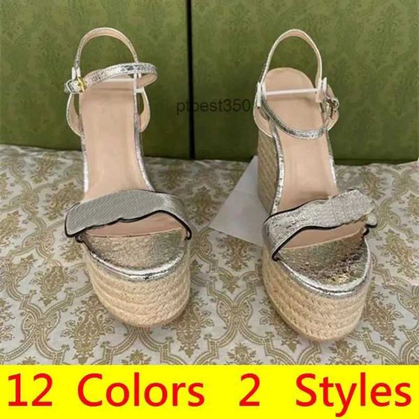 

shoes fashion stylish ggly slides luxury designer slope heels wedges sandals casual girl for women, Black
