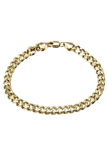 

gold color 7mm cuban link flat chain anklet for women men curb chain ankle bracelet for women men 9 10 11 inches t2009017492546, Red;blue