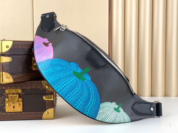 

designer women waist bag genuine leather beach travel starry camo bags shouder belt bags handbags flowers 29cm 23ss