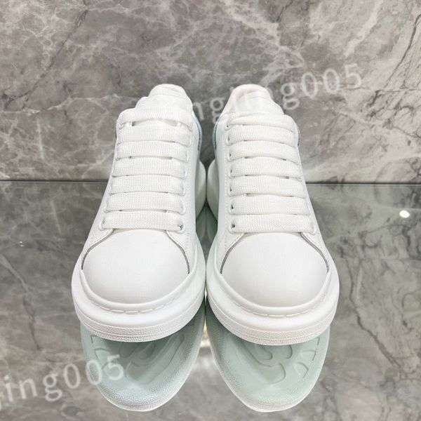 

2023 new platform designer sneakers casual shoes leather lace up men fashion white black mens womens espadrilles sports trainer xsd221134