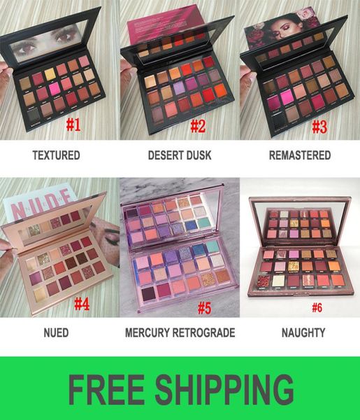 

in stock eyeshadow palette beauty 18 colors shadows palette 5 models dhl 4952449