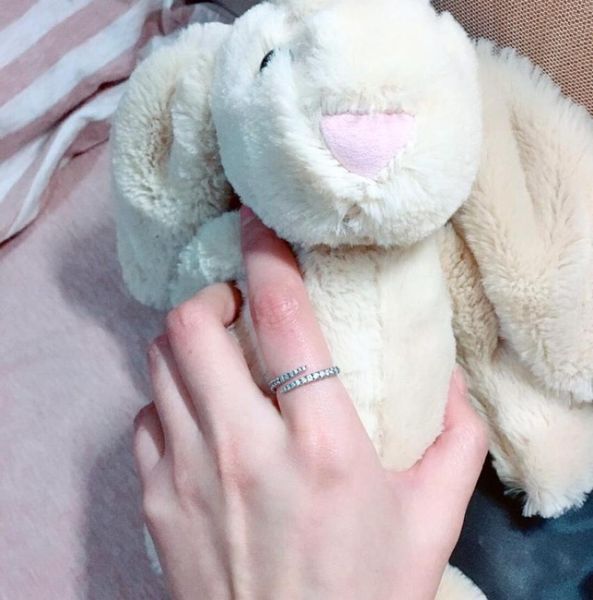 

wholesale- meteor 925 sterling silver cz diamond ring for jewelry with original box elegant ladies ring fashion holiday gift2301407, Slivery;golden