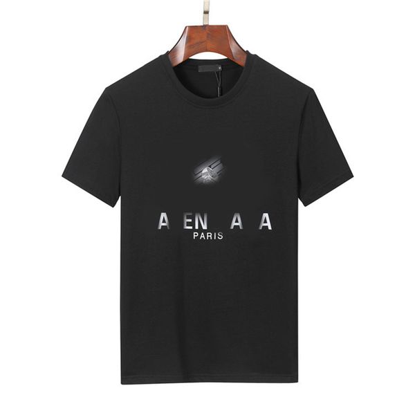 

loose fashion casual t-shirt street simple rap head sprinted t-shirt men#43, White;black