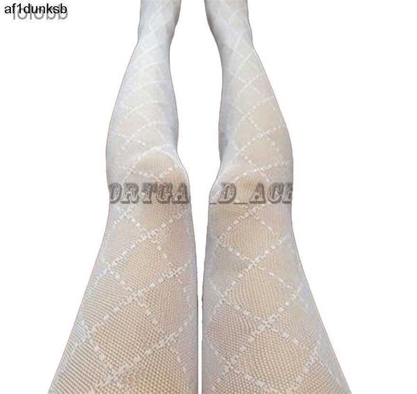 

womens leings vintage socks ggity hollow thin breathable interlocking women ins fashion letters stockings white black pantyhose tights socks, Black;white